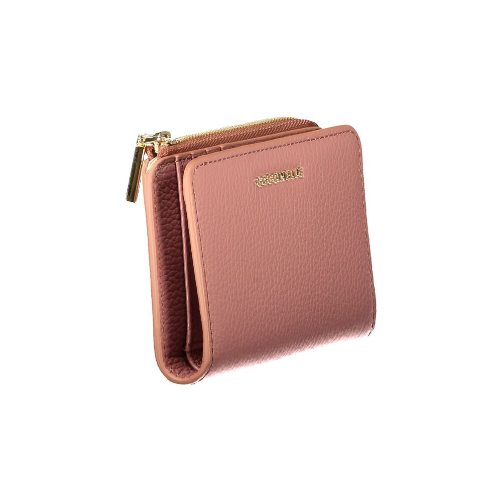 Pink Leather Womens Wallet