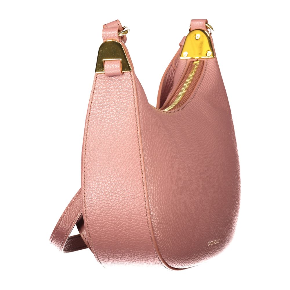 Pink Leather Handbag