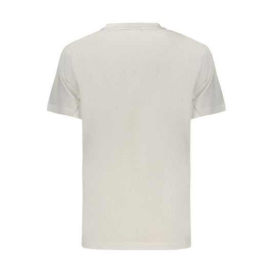 White Cotton Women's T-Shirt