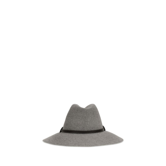 Gray Eco Fabric Fedora