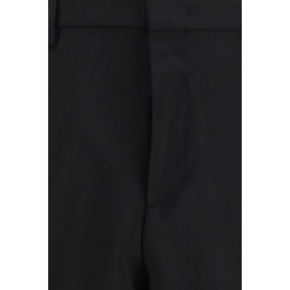Black Mohair Dress Pants