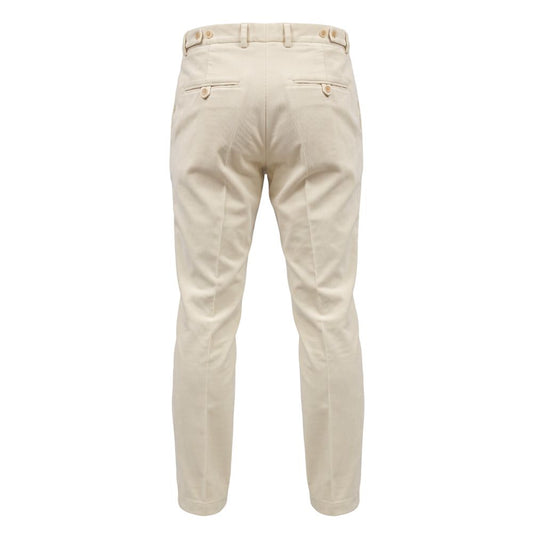 White Nylon Men's Pants