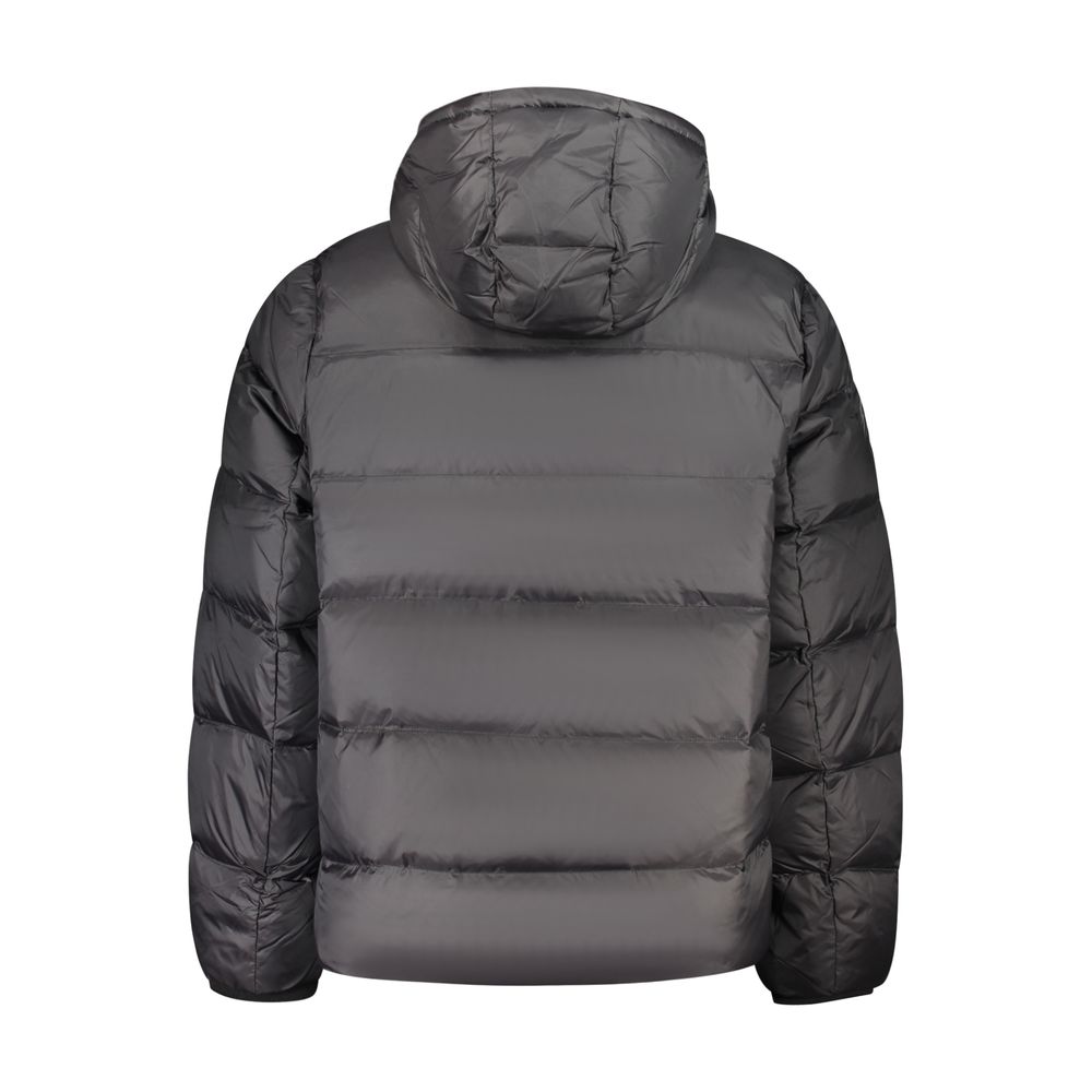 Black Nylon Men's Jacket