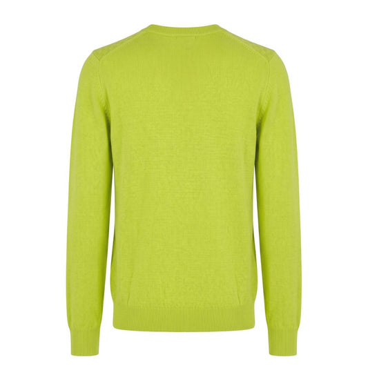 Green Wool Men's Sweater