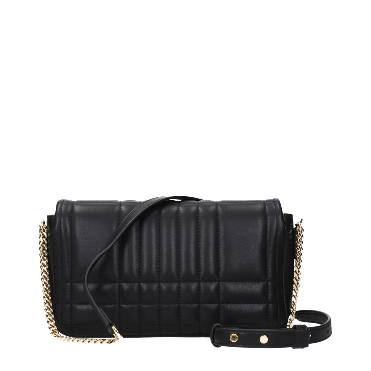 Black Leather Crossbody Bag