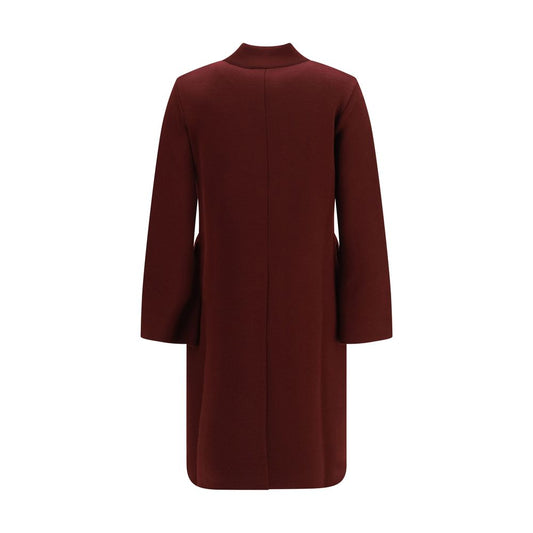 Bordeaux Wool Oves Aries Coat