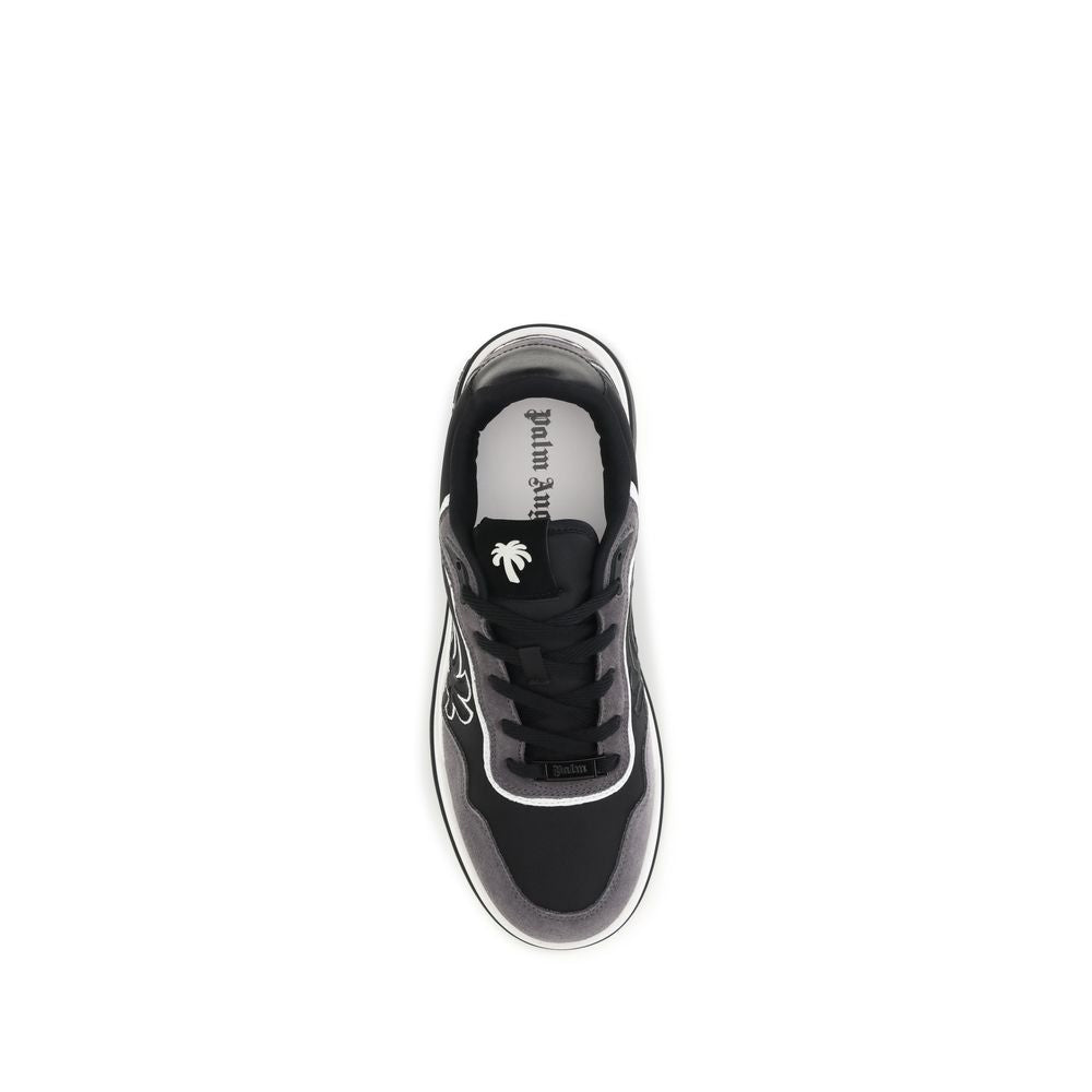Black Calf Leather Bos Taurus Low Top Sneakers