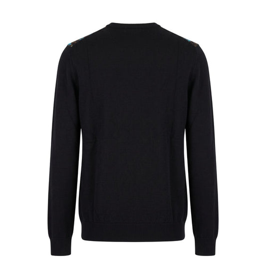 Light Blue Wool Men's Sweater