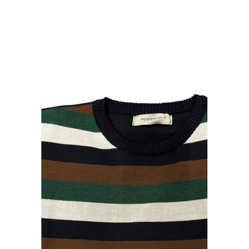 Blue Wool Men's Sweater
