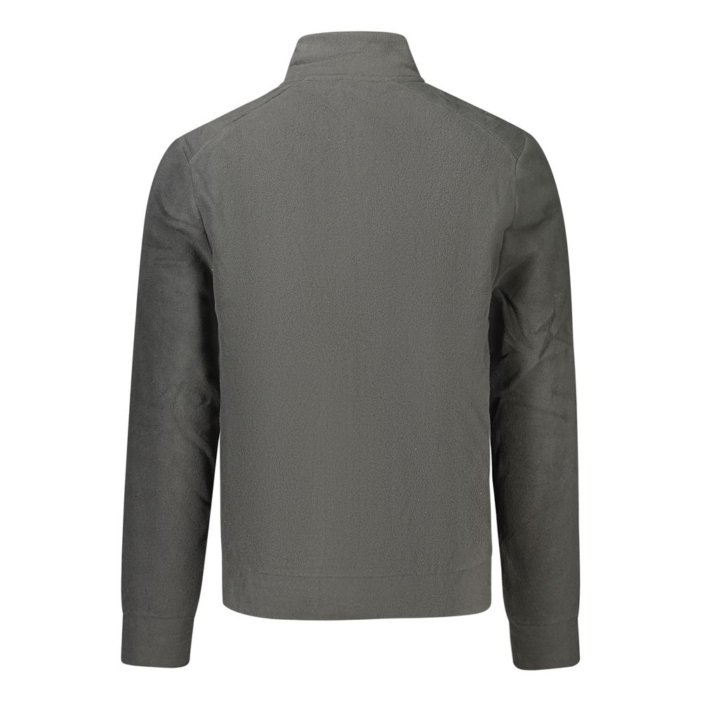 Black Polyester Men's Sweatshirt