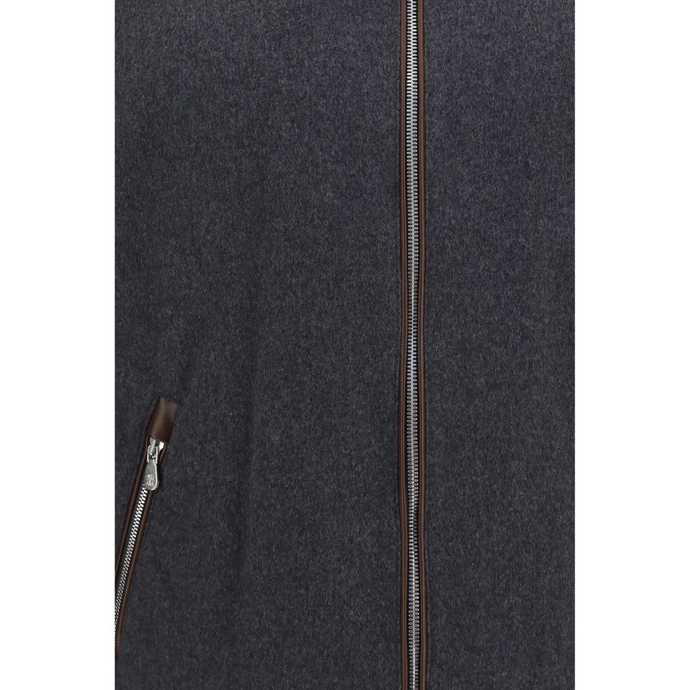 Gray Wool Oves Aries Shell Jacket
