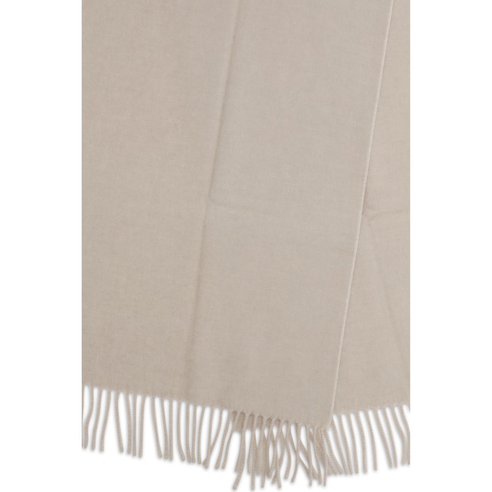 Beige Cashmere Scarf