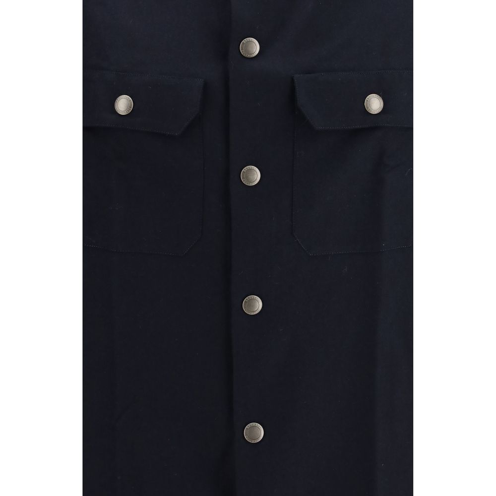 Blue Wool Oves Aries Shirt