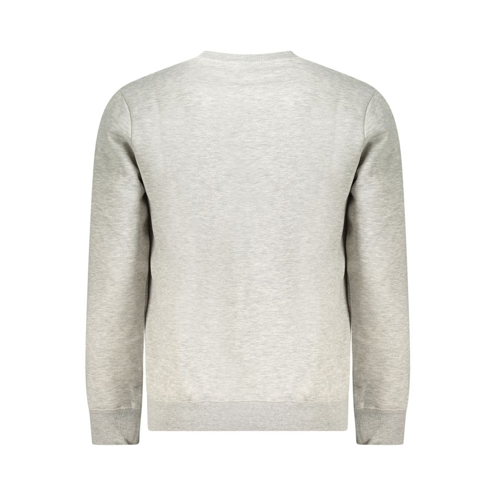 Grigio Cotton Men Sweatshirt