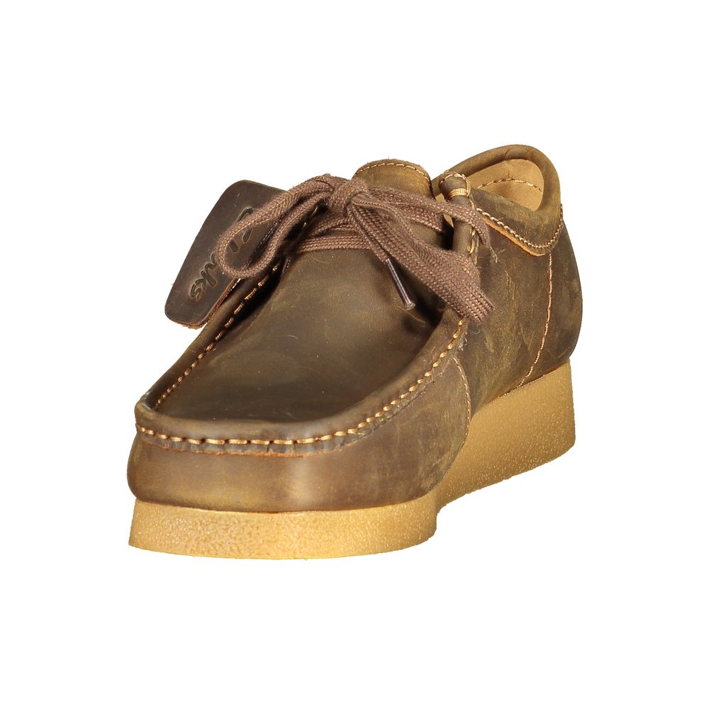 Brown Leather Men's Sneaker