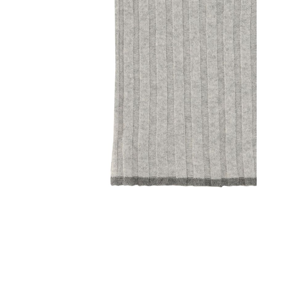 Gray Cashmere Scarf