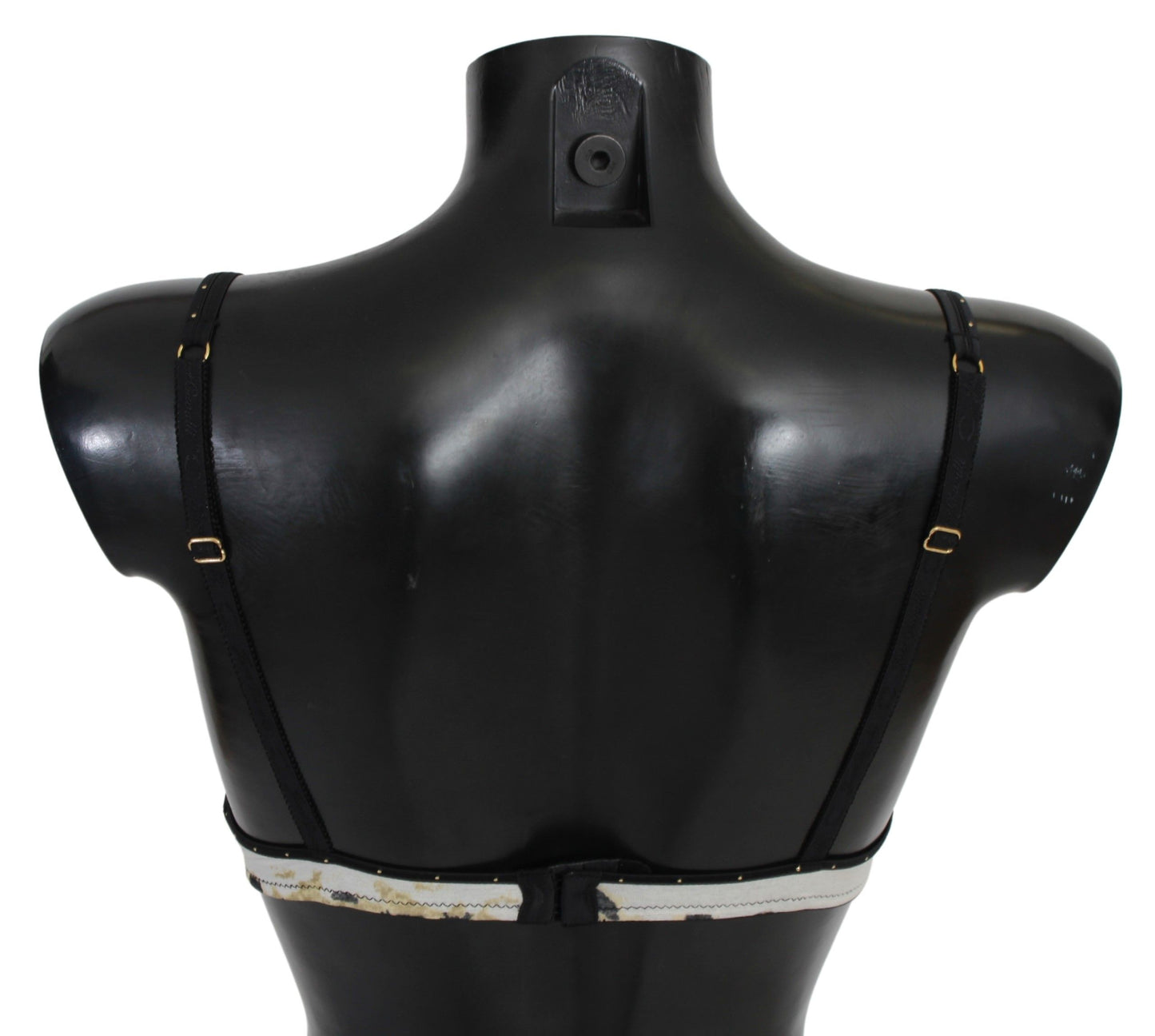 White Polyester Spandex Push Up Bra Underwear