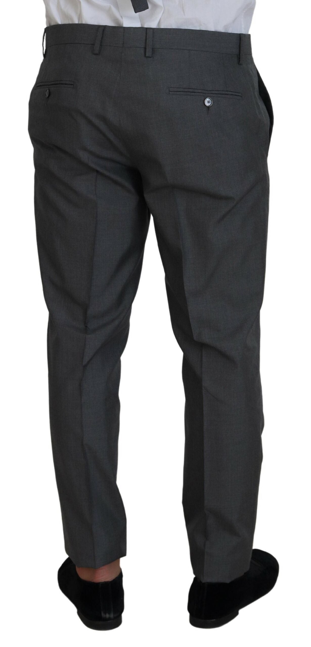 Gray MARTINI 3 Piece Slim Fit Suit