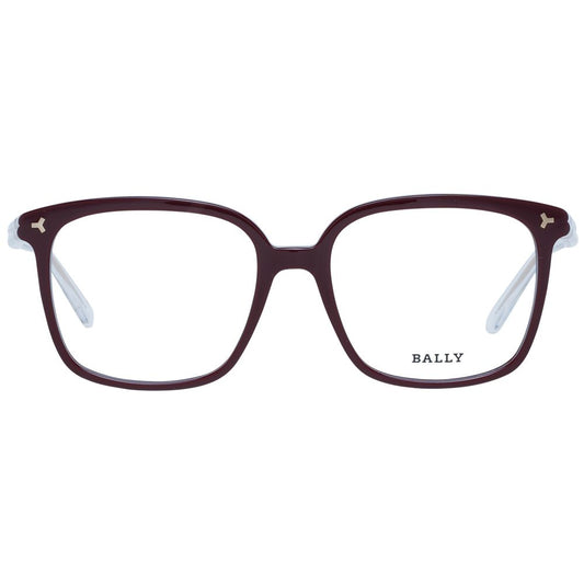 Burgundy Plastic Glasses (Frames)
