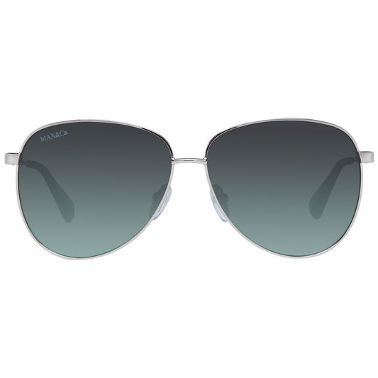 Rose Gold Metal Sunglasses