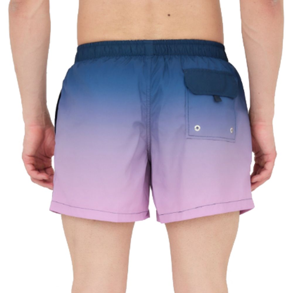 Multicolor Polyester Men's Swimwear Trunks