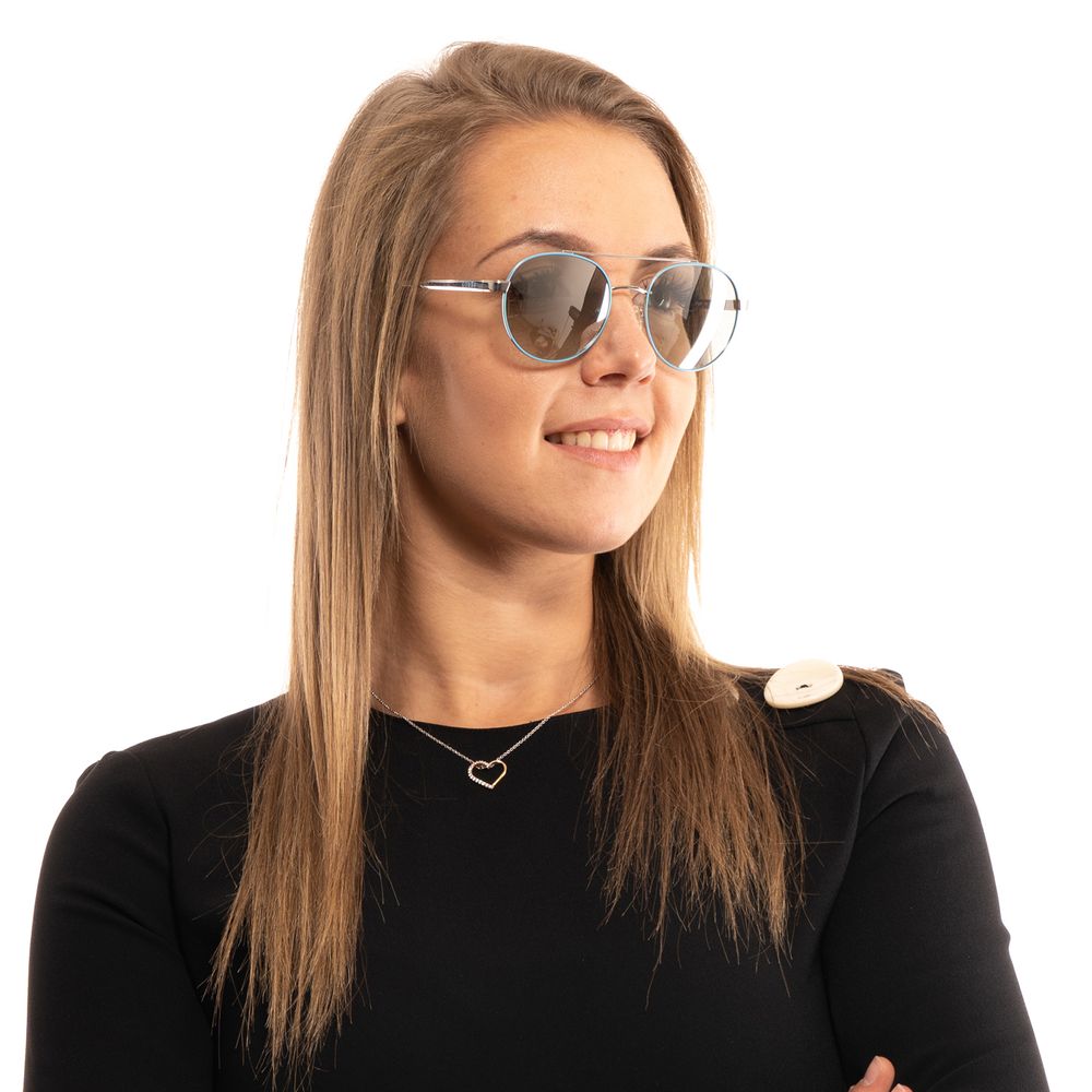 Turquoise Metal Sunglasses