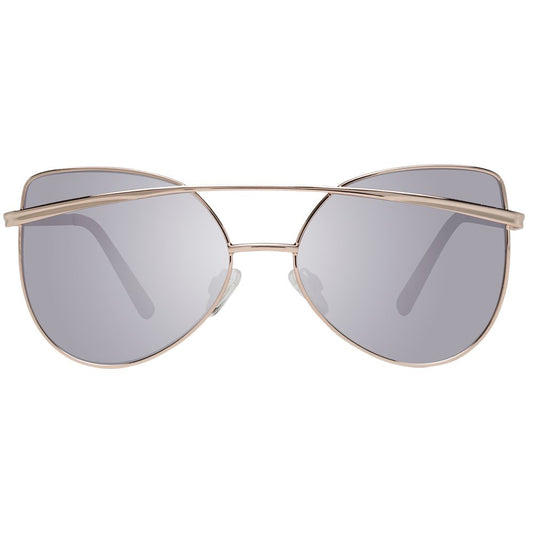 Rose Gold Metal Sunglasses