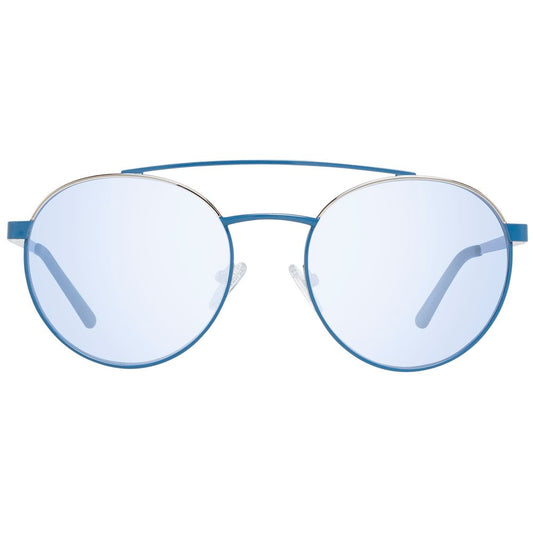 Blue Metal & Plastic Sunglasses