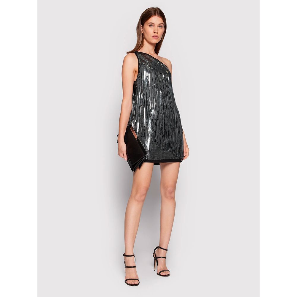 Gray Polyester Women Dress