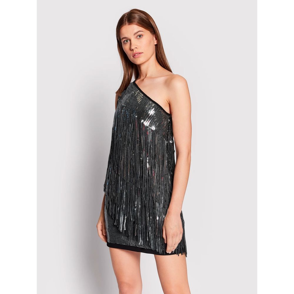 Gray Polyester Women Dress