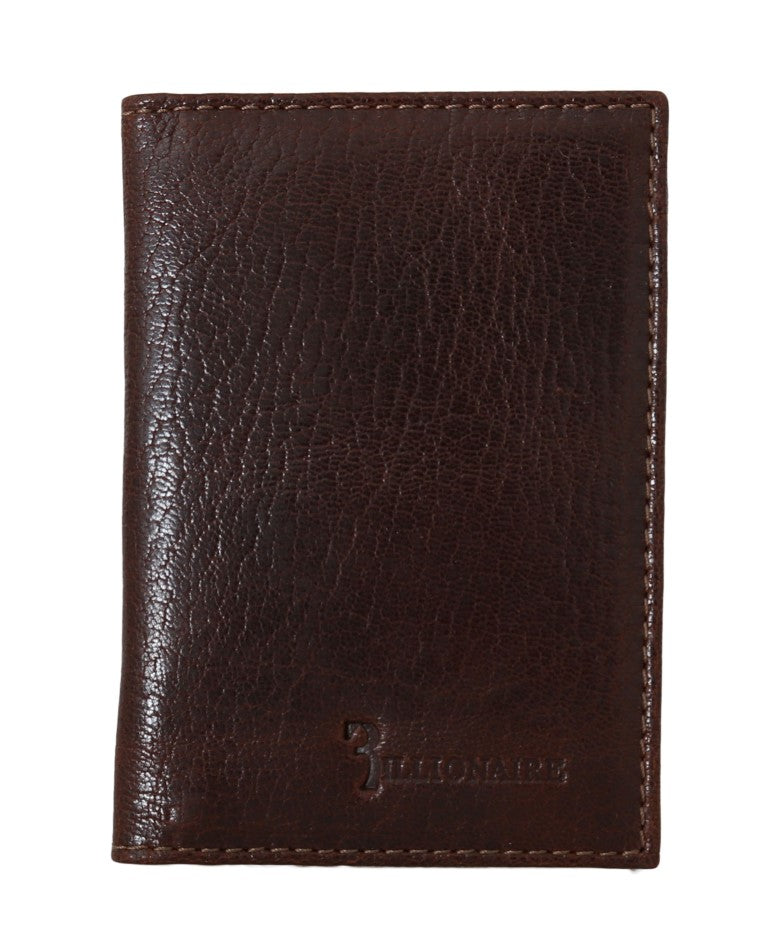 Brown Leather Bifold Wallet