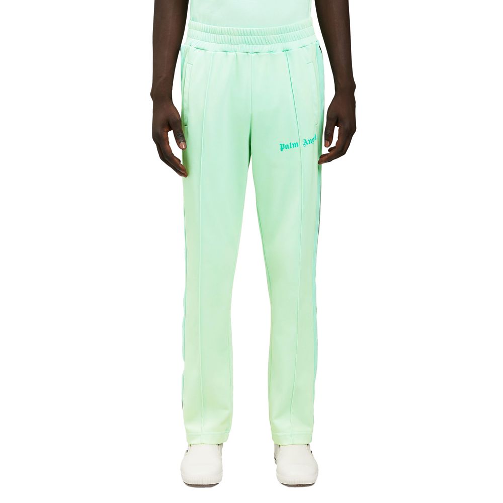 Green Nylon Men Pant
