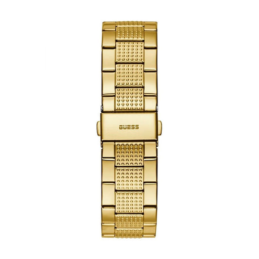 Gold Stainless Steel Digital Watch