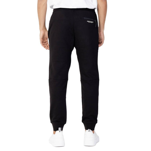 Black Cotton Joggers (Workout Pants)