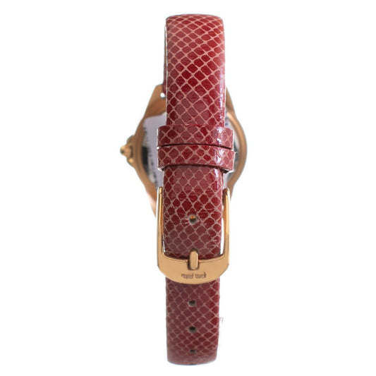 Multicolor Leather Dress Watch