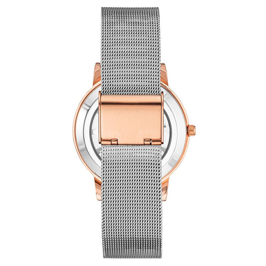 Silver Stainless Steel Dress Watch
