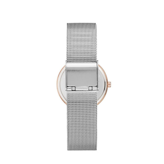 Silver Stainless Steel Dress Watch