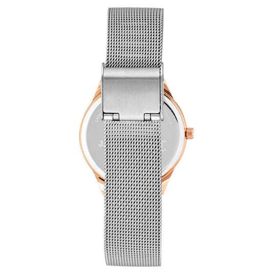 Silver Stainless Steel Dress Watch