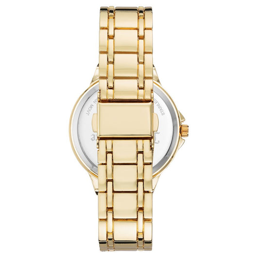 Gold Metal Dress Watch