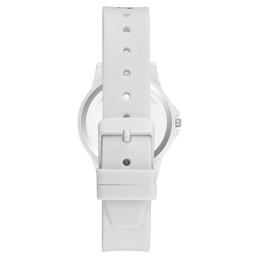 White Synthetic Bracelet Watch