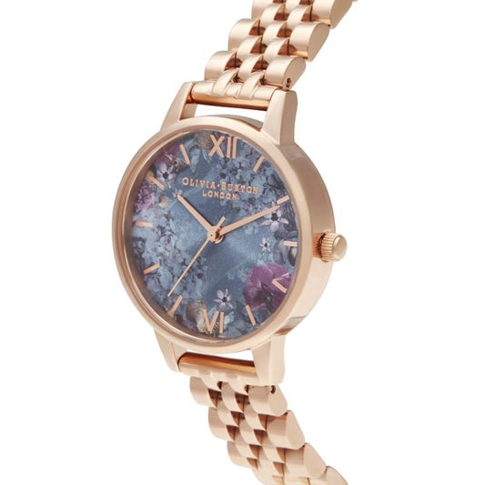 Multicolor Stainless Steel Dress Watch