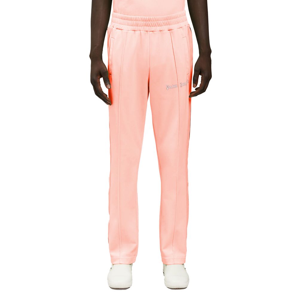 Pink Nylon Men Pant
