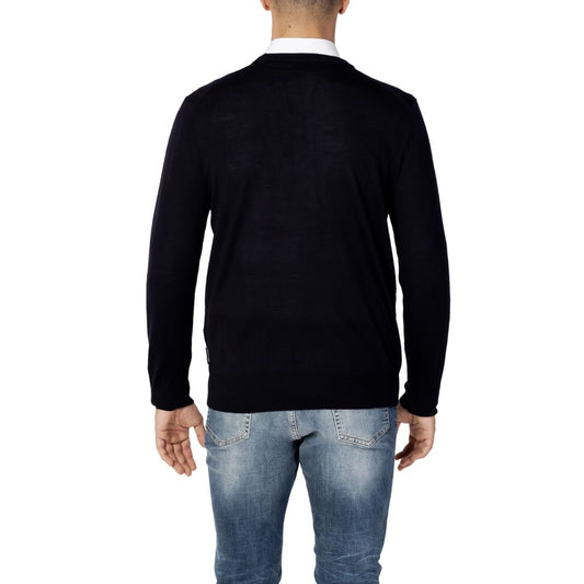 Blue Wool Sweatshirt