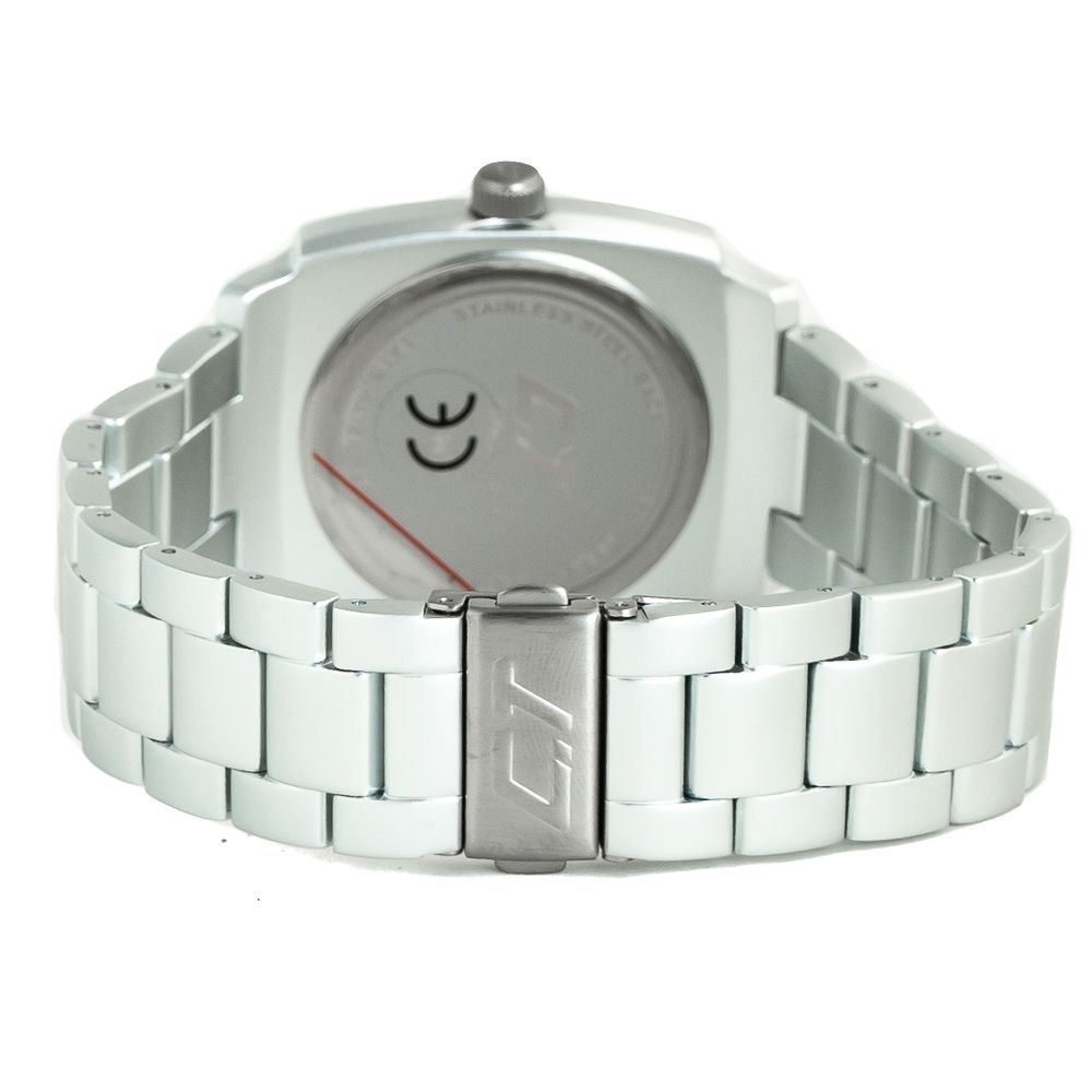 Silver Stainless Steel Dress Watch