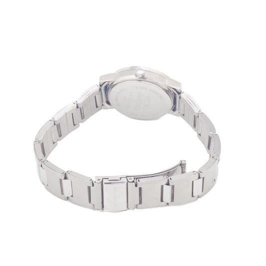 Gray Stainless Steel Dress Watch