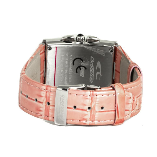 Multicolor Leather Dress Watch