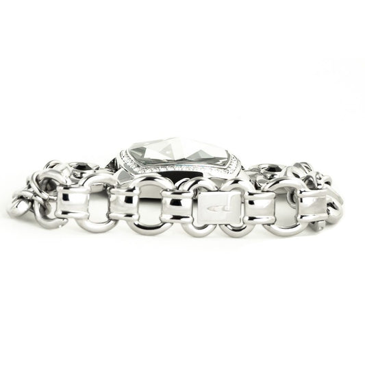 Silver Stainless Steel Dress Watch