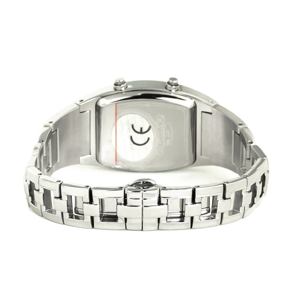 Silver Stainless Steel Digital Watch