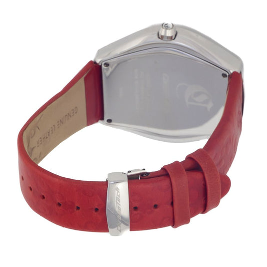 Multicolor Leather Dress Watch