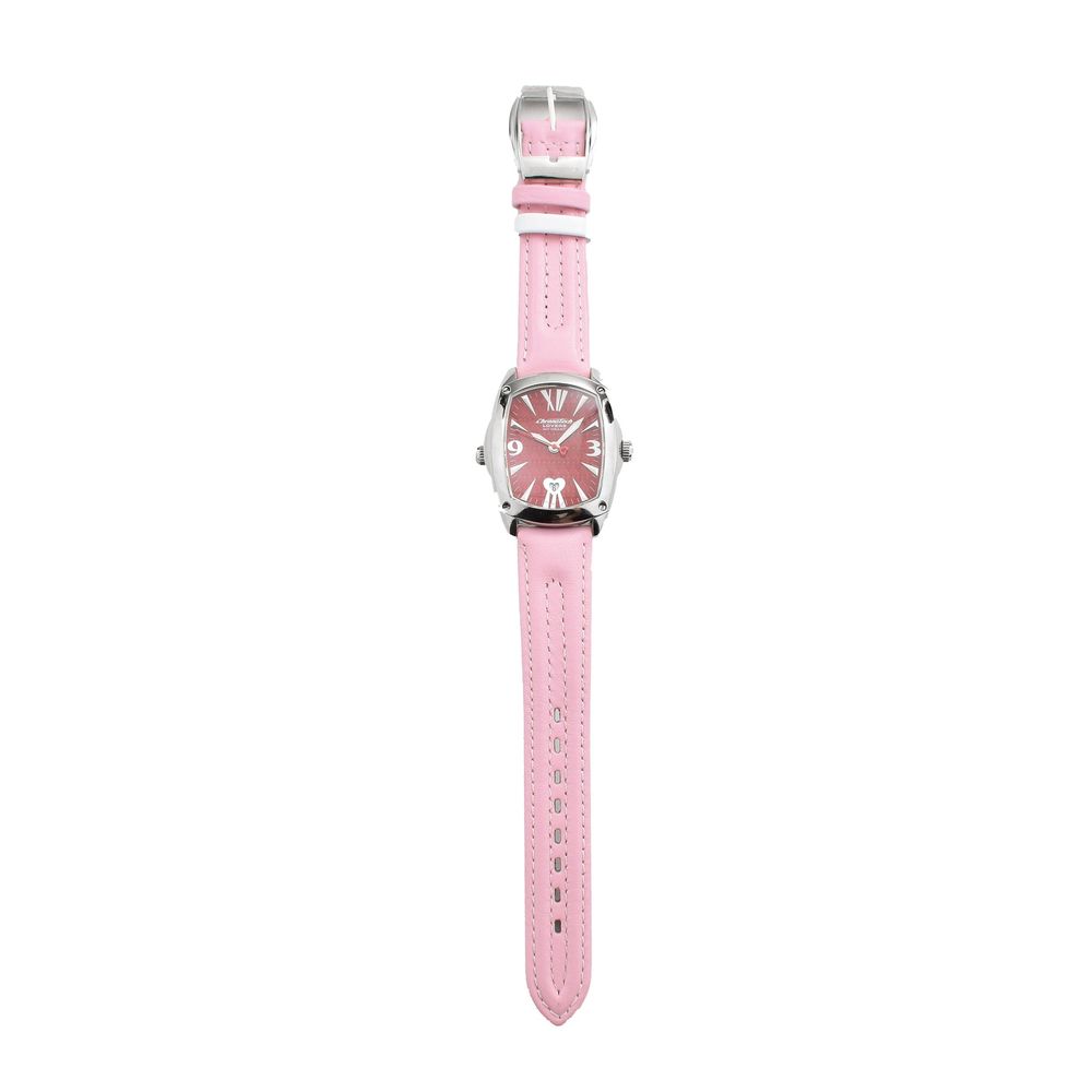 Multicolor Leather Dress Watch